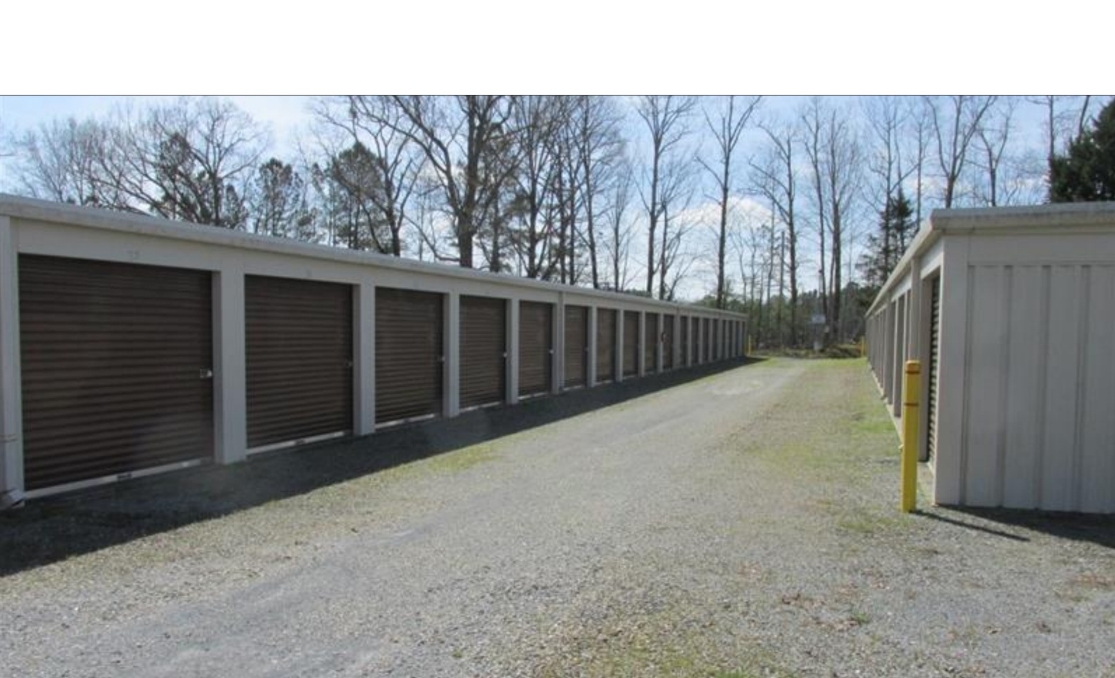 Drive-up self storage units on Camp Rd, Jasper, GA at Eagle Guard Storage